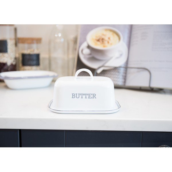 Living Nostalgia zománcozott vajtartó - Kitchen Craft-image-3