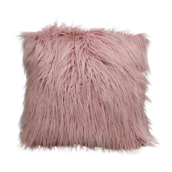 Fluffy rózsaszín párna, 45 x 45 cm - HF Living