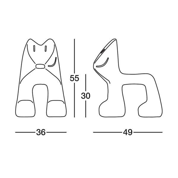 Julian sárga gyermekszék - Magis-image-4