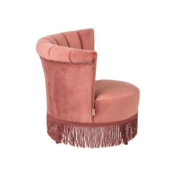 Flarir rózsaszín fotel - Dutchbone-image-3