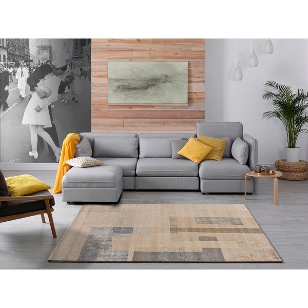 Bézs szőnyeg 80x150 cm Cream – Universal-image-1