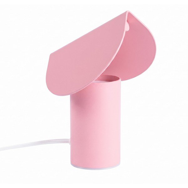 Rózsaszín alumínium LED asztali lámpa (magasság 15 cm) BISCUIT – Thoro