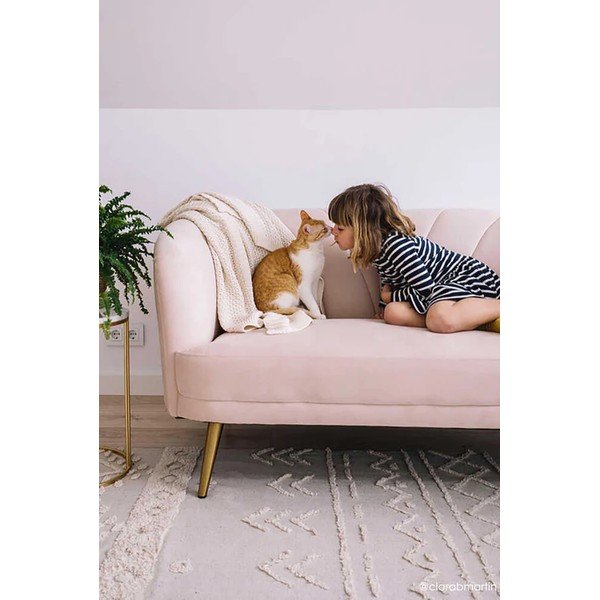 Fehér mosható kézi szövésű pamut szőnyeg 170x240 cm Tribu Natural – Lorena Canals-image-4