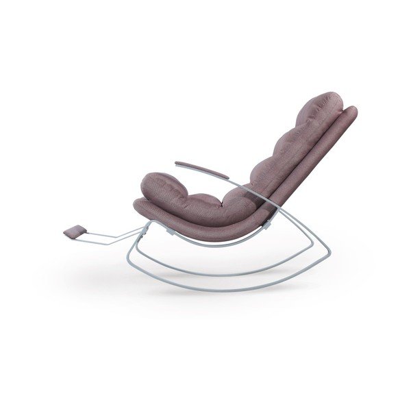 Rockport szürkésbarna vászon hintaszék - Garageeight-image-2