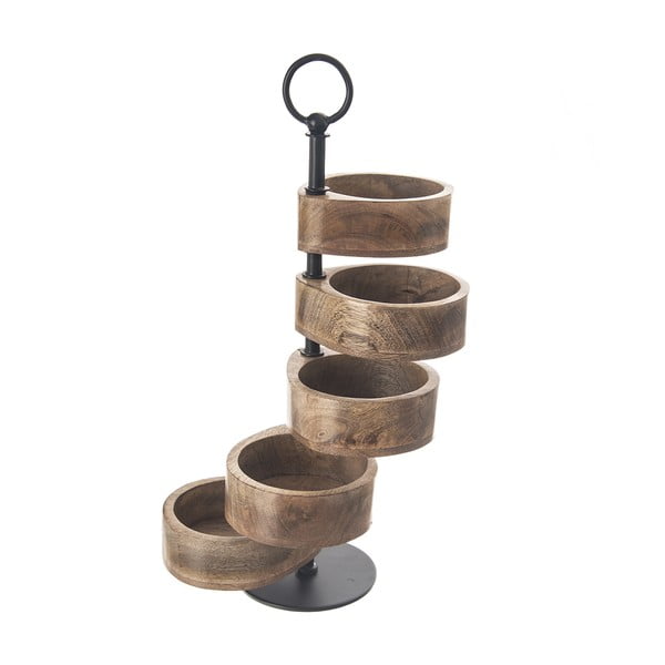 Fa emeletes kínálótálca Mango – Orion-image-2