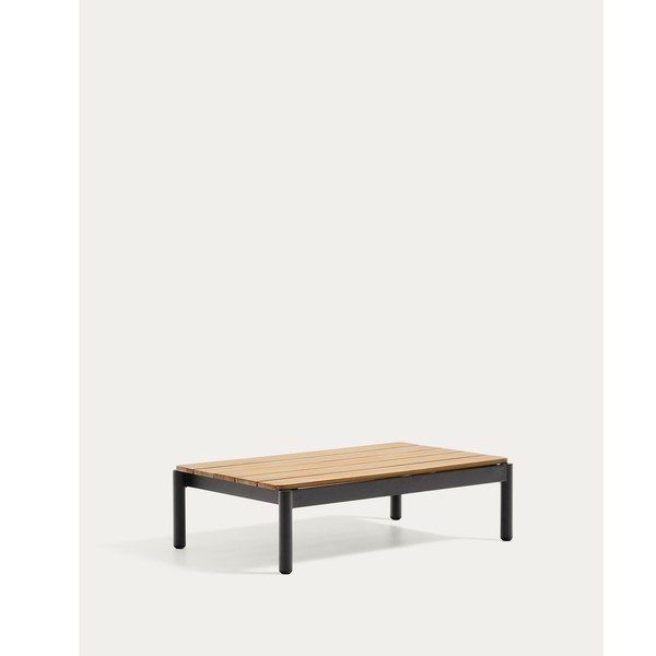 Teakfa kerti dohányzóasztal 57x91 cm Sorells – Kave Home-image-3