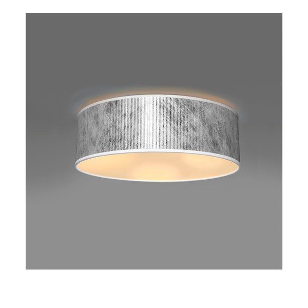 Tres Plisado ezüstszínű mennyezeti lámpa, ⌀ 30 cm - Sotto Luce-image-1