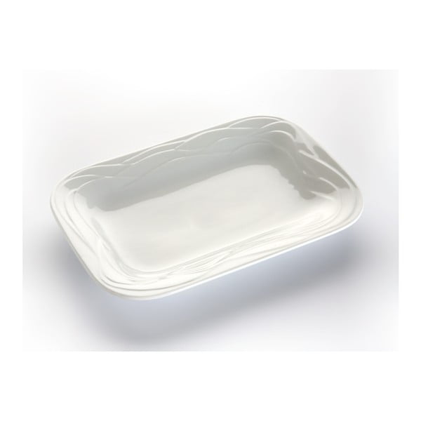 Corina porcelán szervírozó tányér, hossza 26 cm - Versa