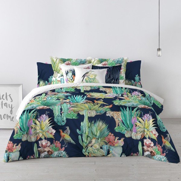 Cactus pamut paplanhuzat, 200 x 200 cm - Happy Friday-image-4