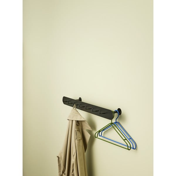 Fekete fém fali fogas Hack – Hübsch-image-1