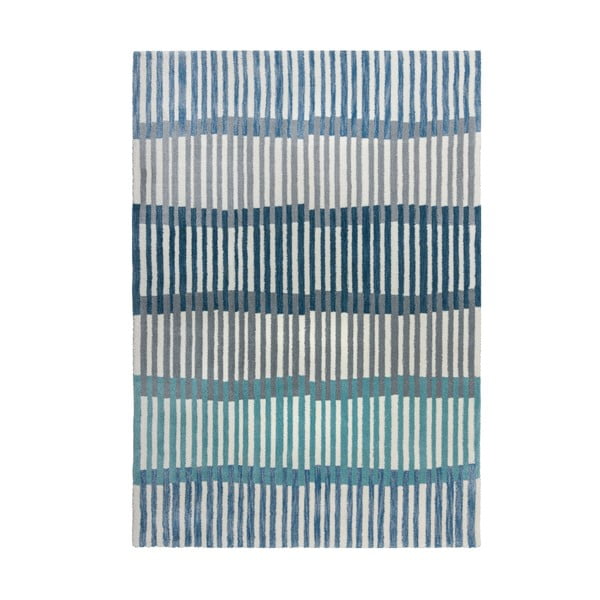 Linear Stripe kék szőnyeg, 160 x 230 cm - Flair Rugs