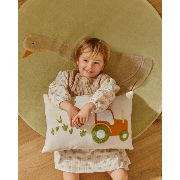 Pamut gyerek párnahuzat 30x50 cm Pecky – Kave Home-image-1