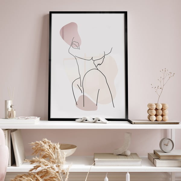 Kép 50x70 cm Woman Pink – Styler-image-1