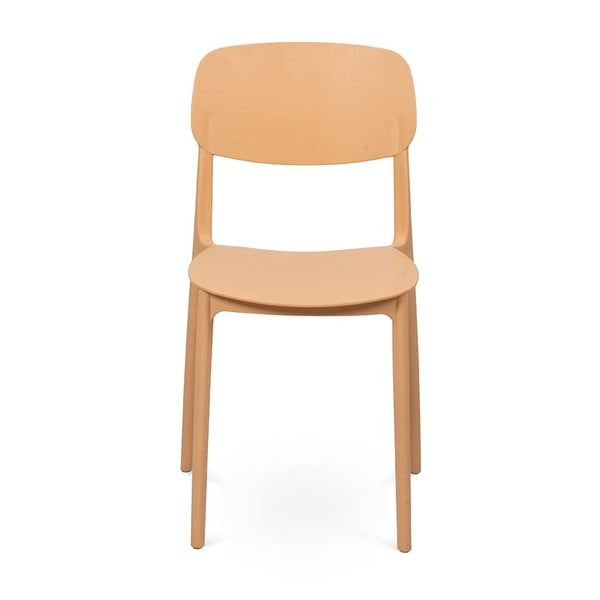 Barackszínű műanyag kerti szék Hébé – Bonami Essentials-image-3