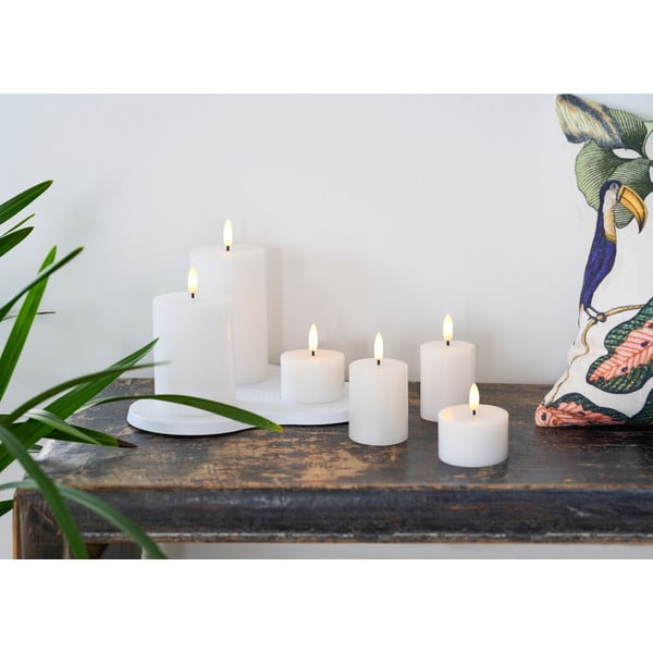 LED gyertya szett 2 db-os (magasság 3 cm) Sille Rechargeable – Sirius-image-2