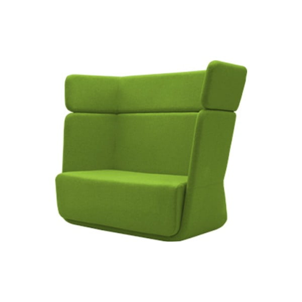 Basket Felt Melange Green zöld fotel - Softline
