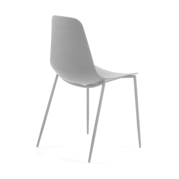 Wassu 4 részes szürke étkezőszék szett - La Forma-image-3