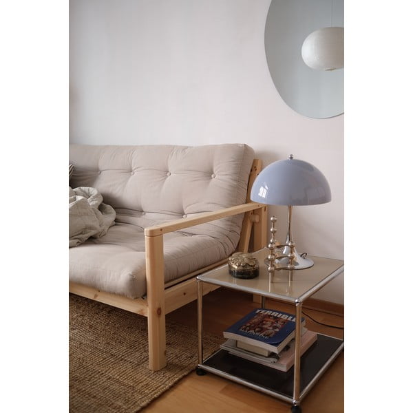 Sárga kinyitható kanapé 205 cm Knob – Karup Design-image-1