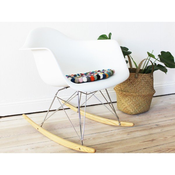 Ball Chair Pad Multi Pang golyós, gyapjú székpárna, ⌀ 39 cm - Wooldot-image-2