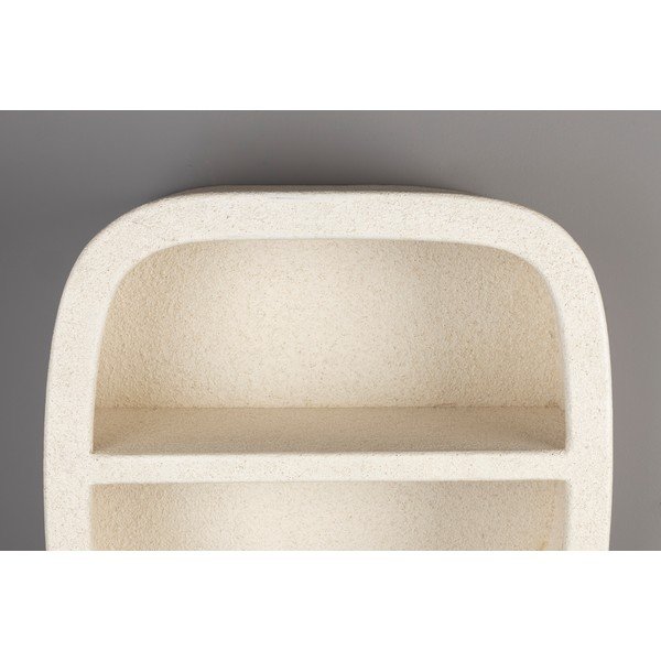 Krémszínű többszintes fali polc 54 cm Veda – Dutchbone-image-4