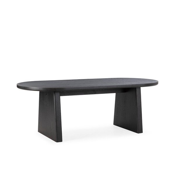 Étkezőasztal kőrisfa dekorral 100x200 cm Blair – MOME