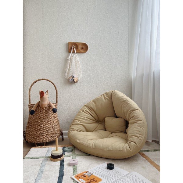 Sárga gyerekfotel Mini Nido - Karup Design-image-1