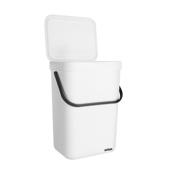 Fehér műanyag szemetes 10 l – Orion-image-2