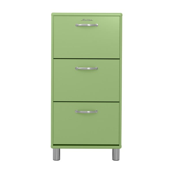 Zöld cipőtartó billenő fiókokkal Malibu - Tenzo-image-2