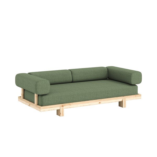 Zöld kanapé 214 cm Stay – Karup