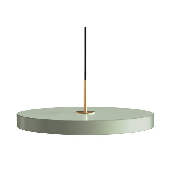 Világoszöld LED függőlámpa fém búrával ø 43 cm Asteria – UMAGE