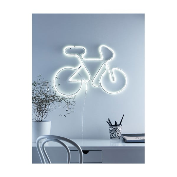 Bicycle fehér LED dekoráció - Markslöjd