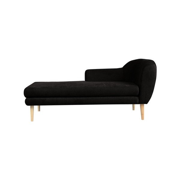 Sardaigne fekete fekvőfotel - Mazzini Sofas-image-3