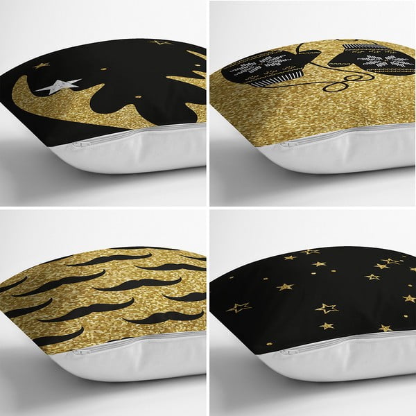 Covers Winter 4 db-os zsenília párnahuzat szett, 42 x 42 cm - Minimalist Cushion Covers-image-1