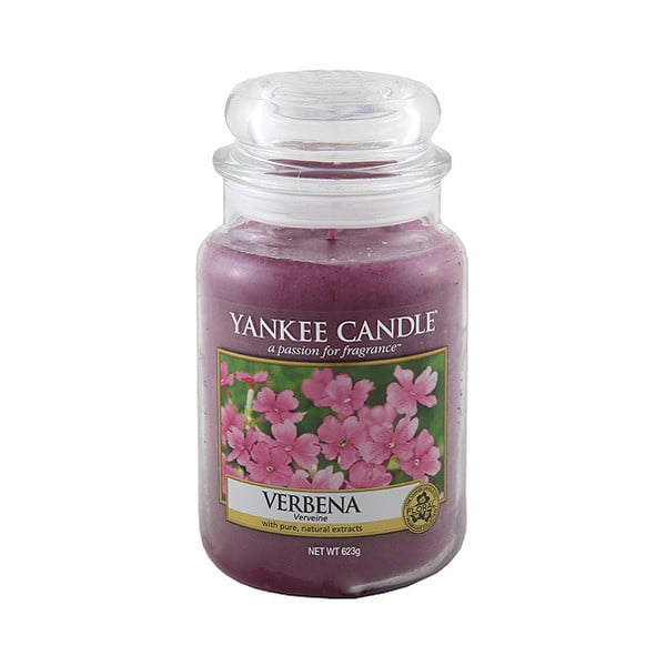 Verbéna illatgyertya, égési idő 110-150 óra - Yankee Candle