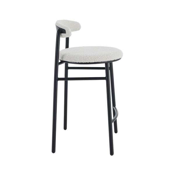Krémszínű kárpitozott bárszék (ülésmagasság 67 cm) Bloggny – Ellos Home-image-3