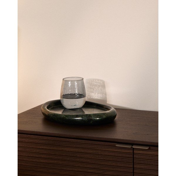 Márvány dekoratív tálca 28x43 cm Lenorel – Kave Home-image-1