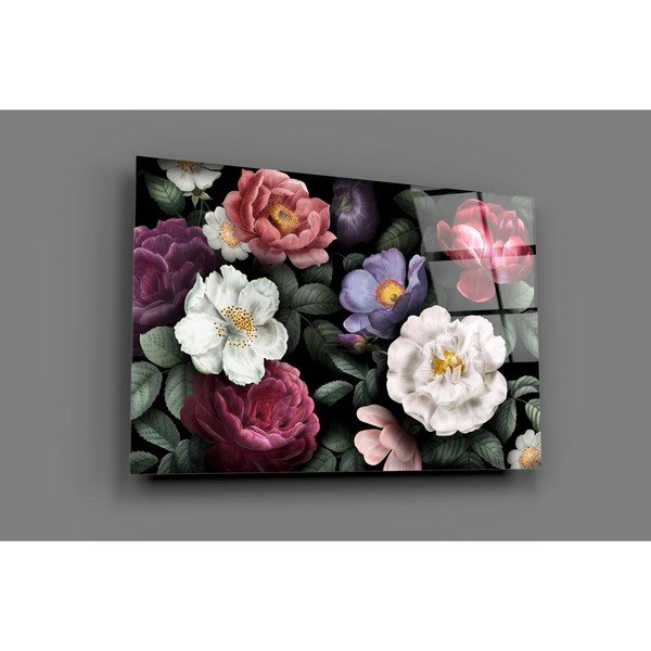 Flowers üvegezett kép - Insigne-image-3