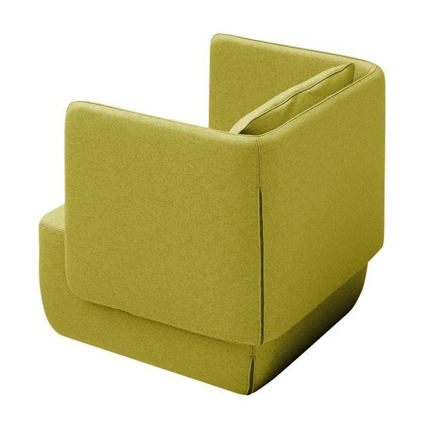 Opera Low sárga fotel - Softline-image-3