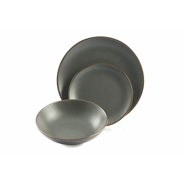 Cala Dorado 18 db-os szürke étkészlet - Villa d'Este-image-2