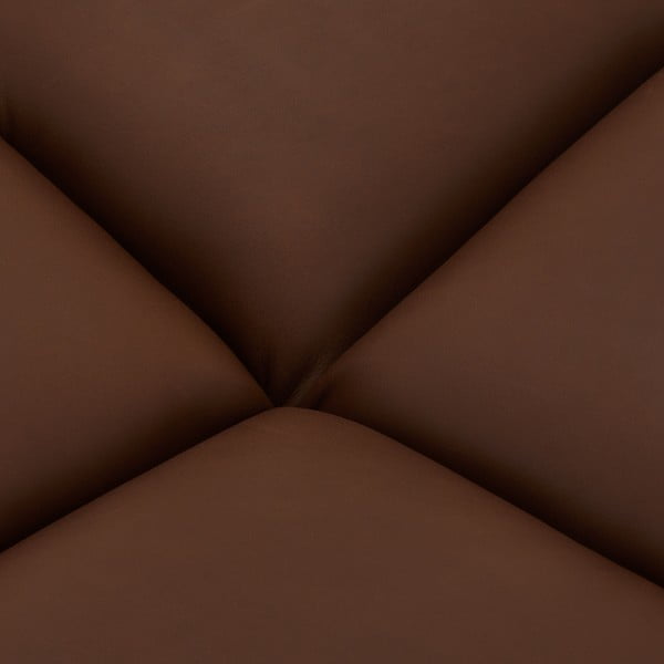 Sötétbarna bőr lábtartó Miami – Furnhouse-image-4