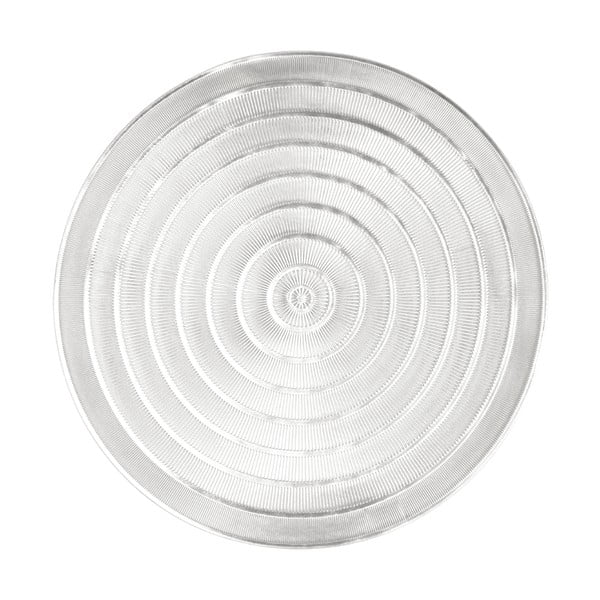 Ezüstszínű tányéralátét, ⌀ 39,5 cm - Tiseco Home Studio