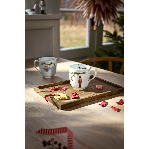 Fehér porcelán bögre karácsonyi mintával 330 ml Hammershøi Christmas – Kähler Design-image-3