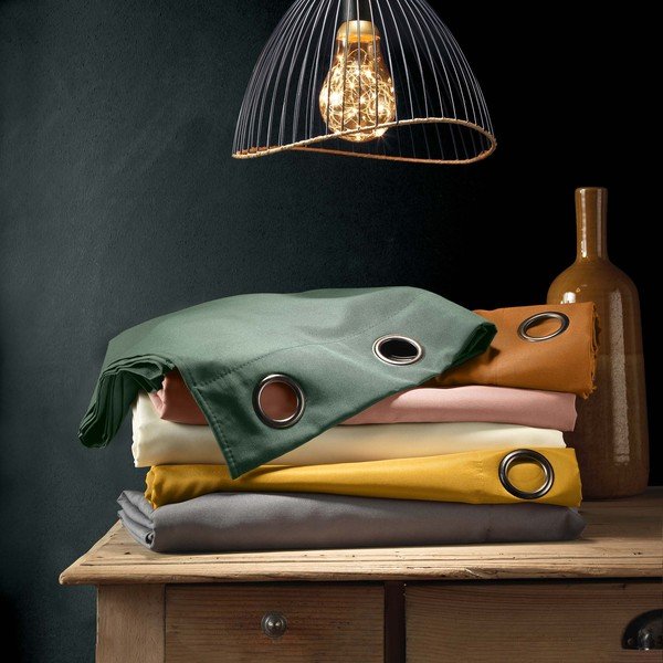 Bézs függöny 140x180 cm Essentiel – douceur d'intérieur-image-3