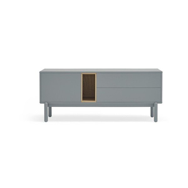 Kék-szürke TV-állvány 140x56 cm Corvo – Teulat