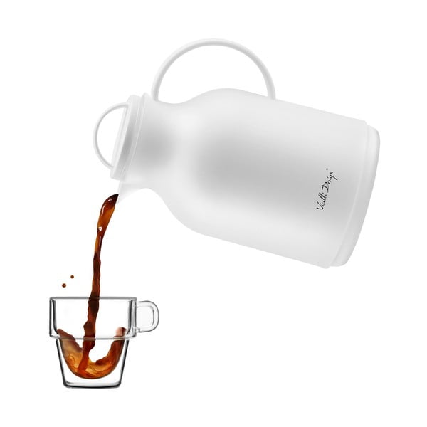 Fehér termosz, 1 l - Vialli Design-image-4