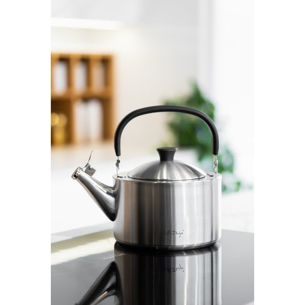 Diamante matt rozsdamentes vízforraló kanna, 1,5 l - Vialli Design-image-2