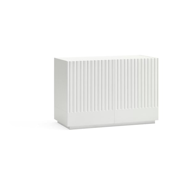 Fehér alacsony komód 100x70 cm Doric – Teulat-image-2