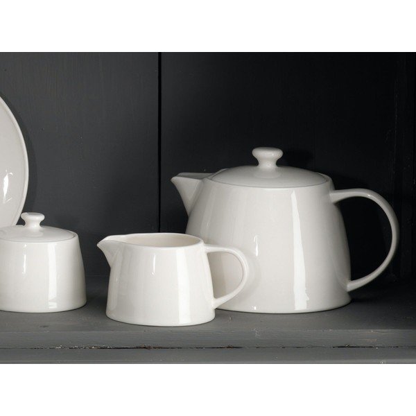 Ridget fehér porcelán teáskanna, 1,4 l - Mikasa-image-1
