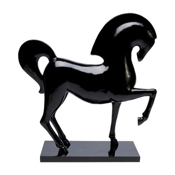 Proud Horse fekete lóformájú szobor - Kare Design