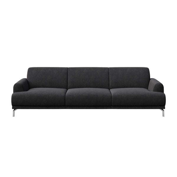 Puzo antracitszürke kanapé, 240 cm - MESONICA